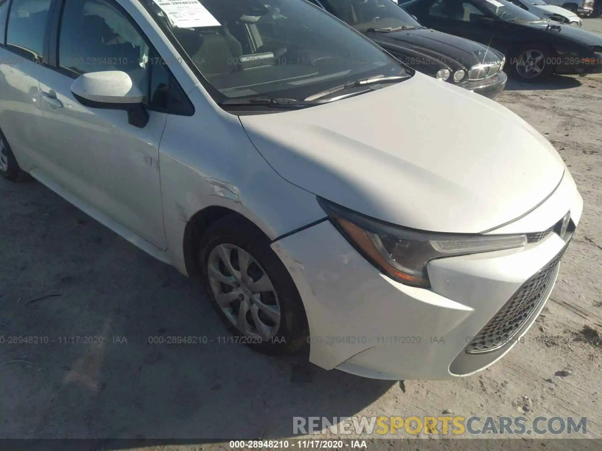 6 Photograph of a damaged car JTDEPRAE8LJ108574 TOYOTA COROLLA 2020