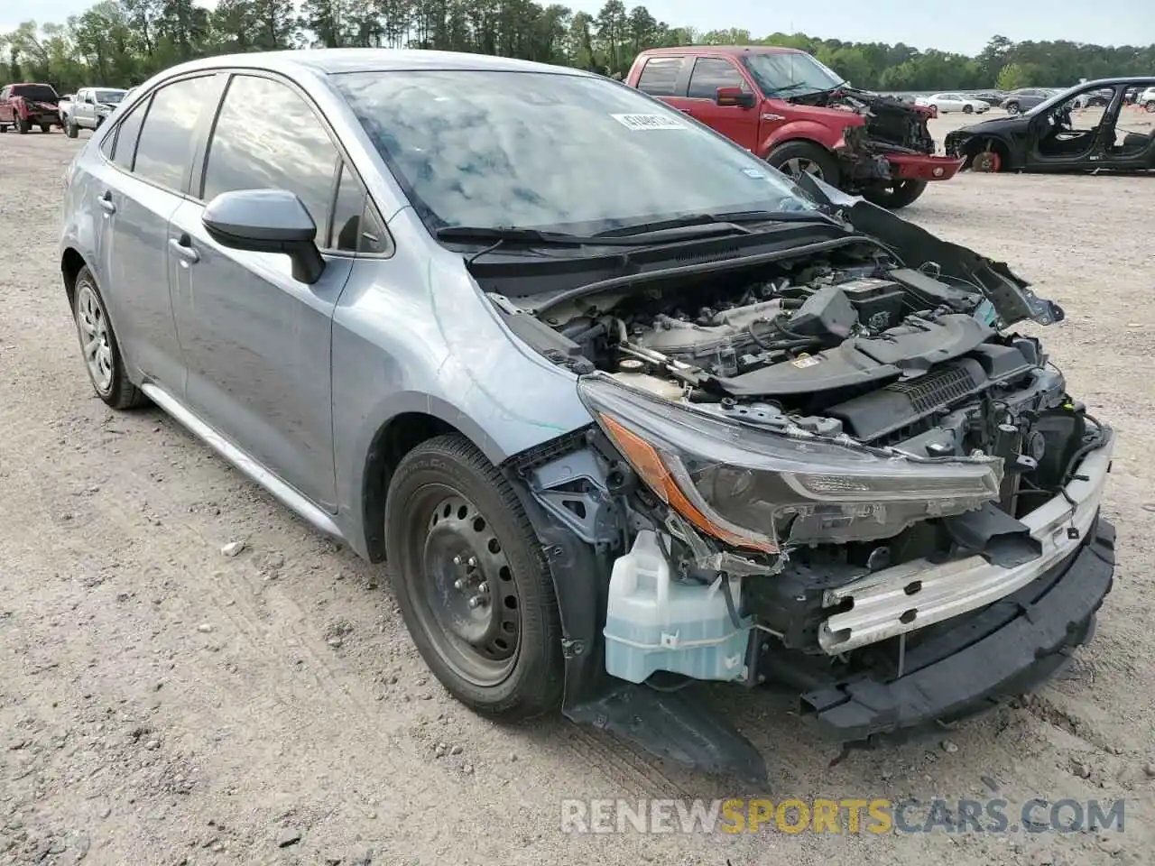 4 Photograph of a damaged car JTDEPRAE8LJ108851 TOYOTA COROLLA 2020