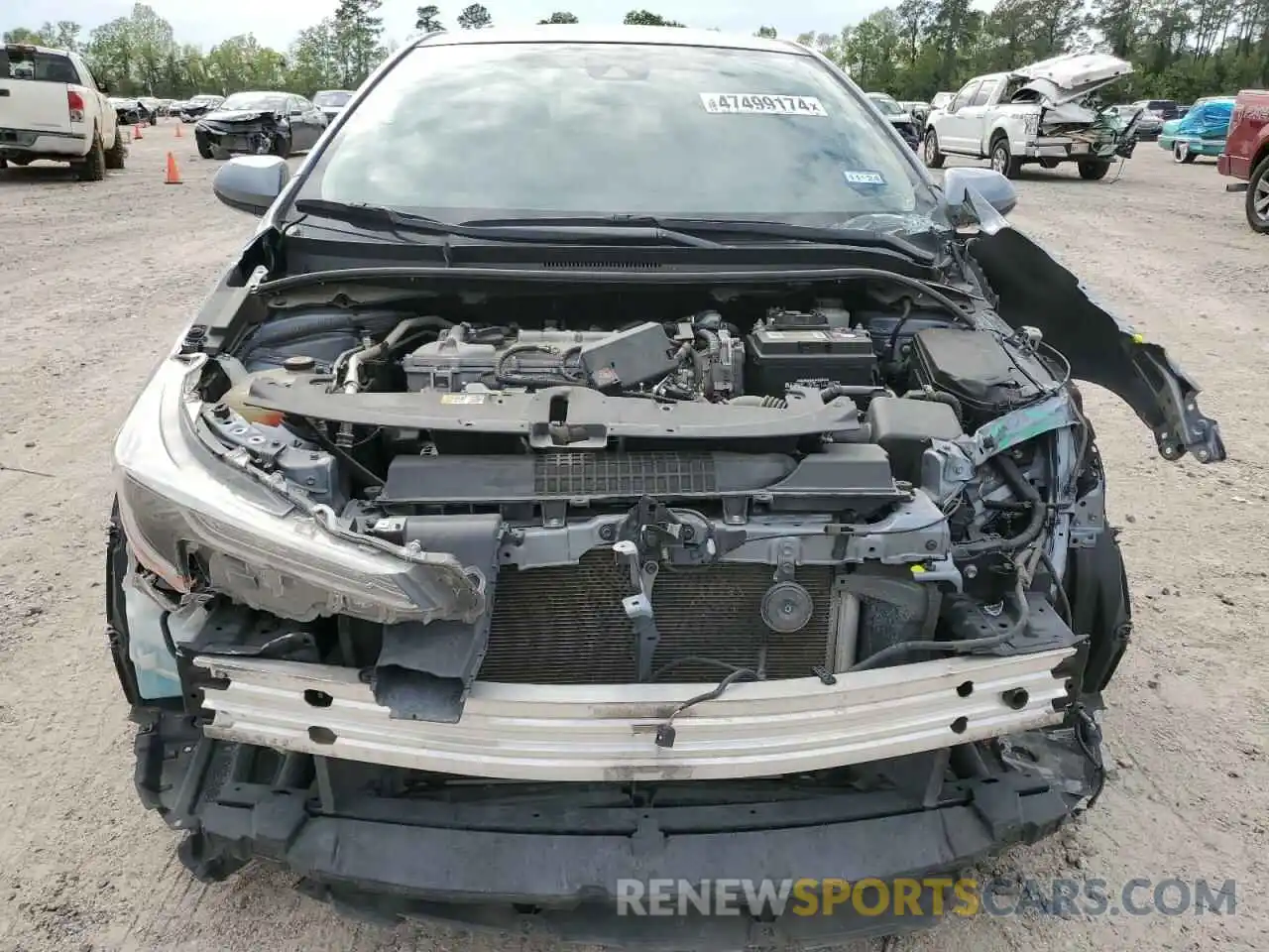 5 Photograph of a damaged car JTDEPRAE8LJ108851 TOYOTA COROLLA 2020