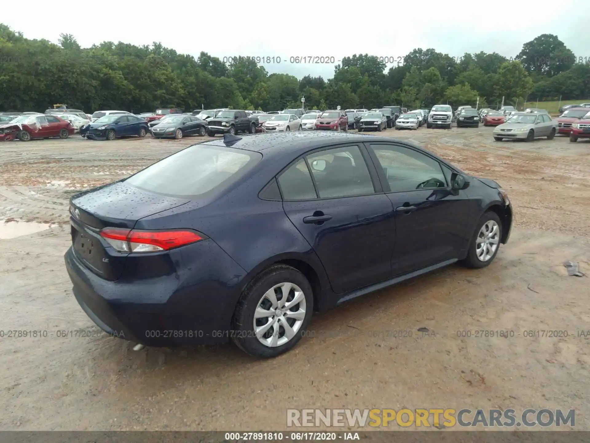 4 Photograph of a damaged car JTDEPRAE8LJ108946 TOYOTA COROLLA 2020