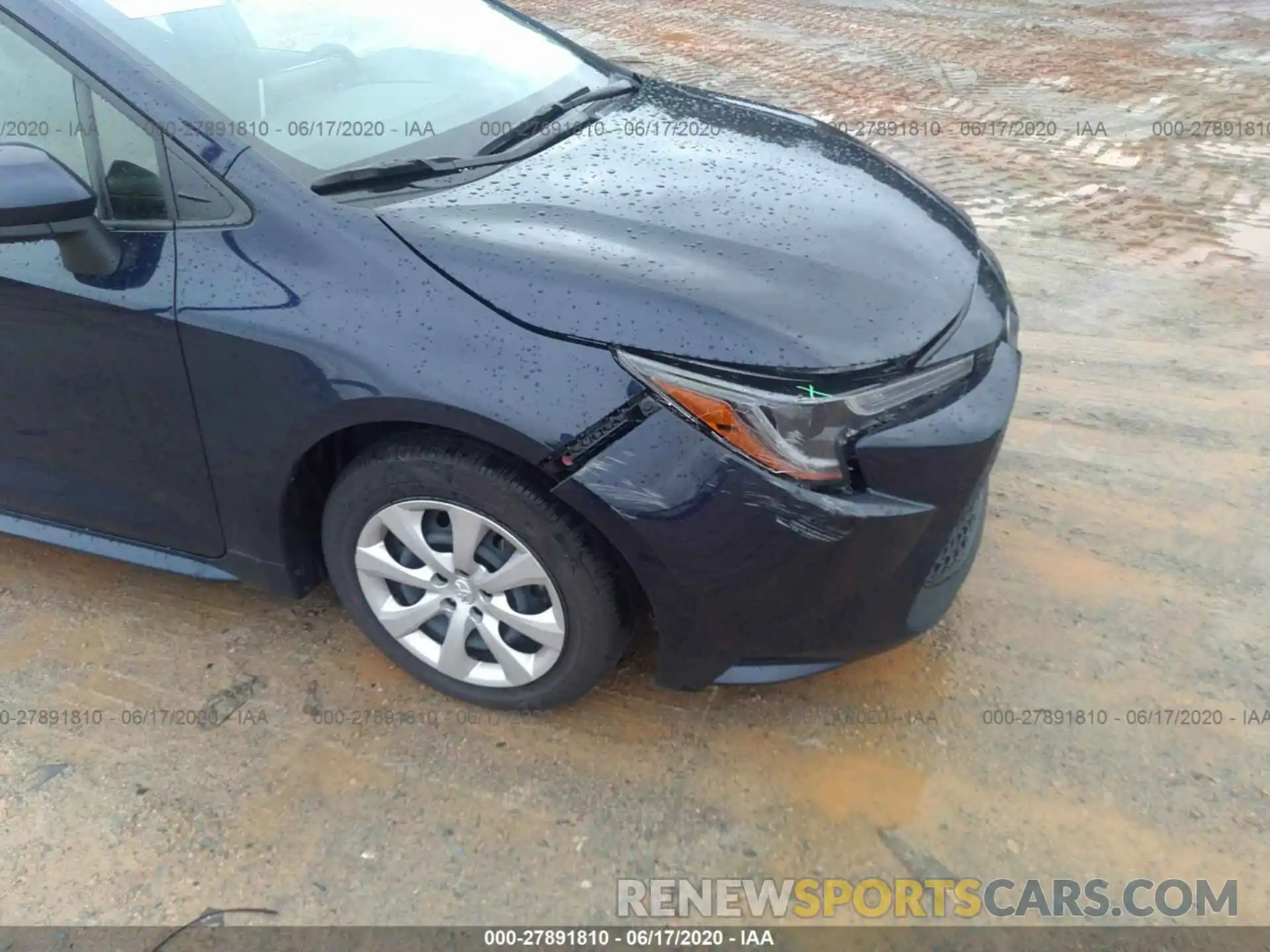 6 Photograph of a damaged car JTDEPRAE8LJ108946 TOYOTA COROLLA 2020