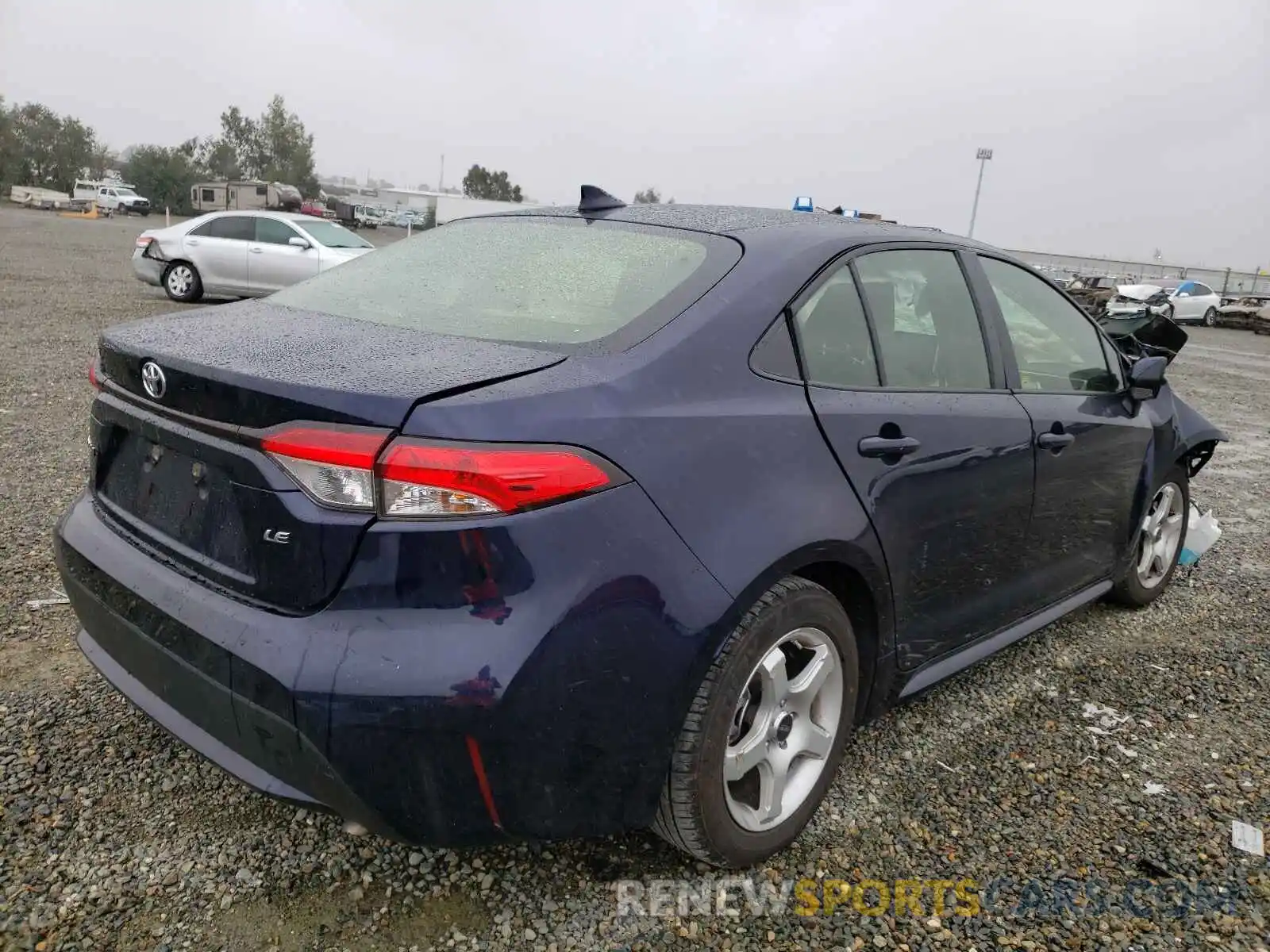 4 Photograph of a damaged car JTDEPRAE8LJ109210 TOYOTA COROLLA 2020