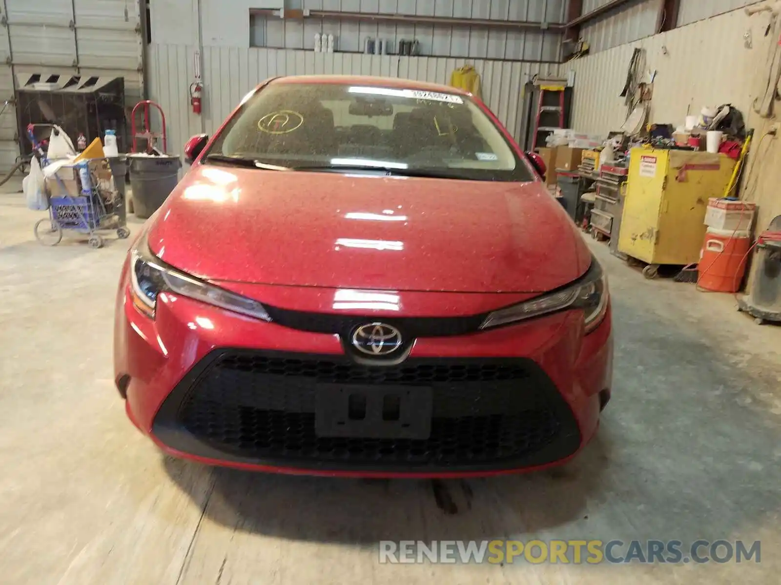 9 Photograph of a damaged car JTDEPRAE8LJ109854 TOYOTA COROLLA 2020