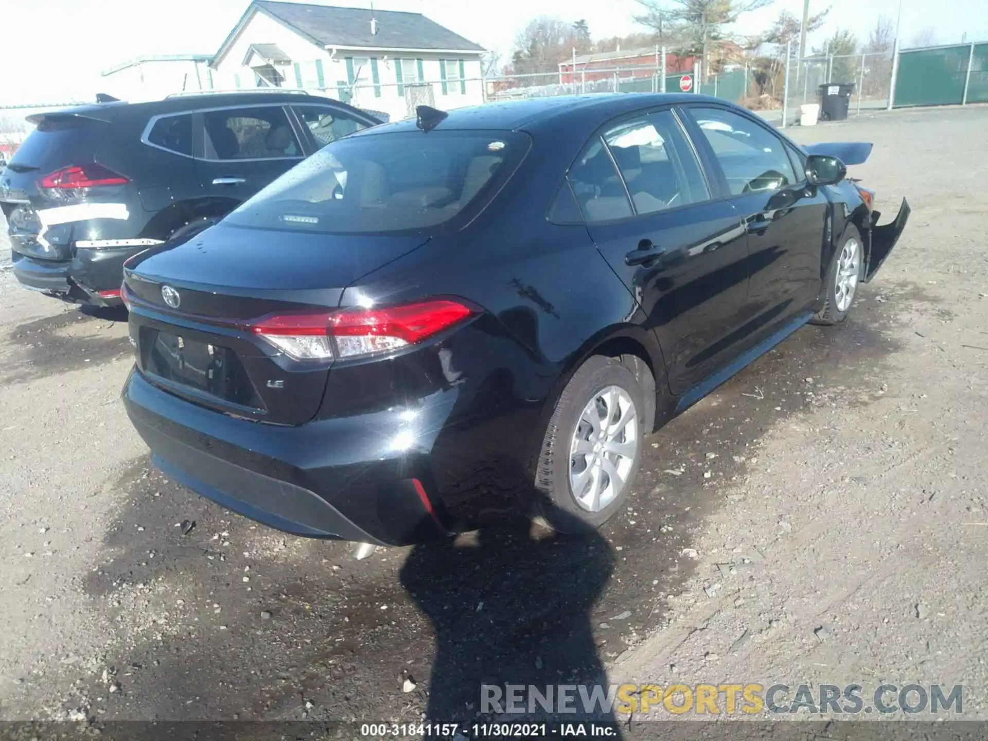 4 Photograph of a damaged car JTDEPRAE8LJ114018 TOYOTA COROLLA 2020