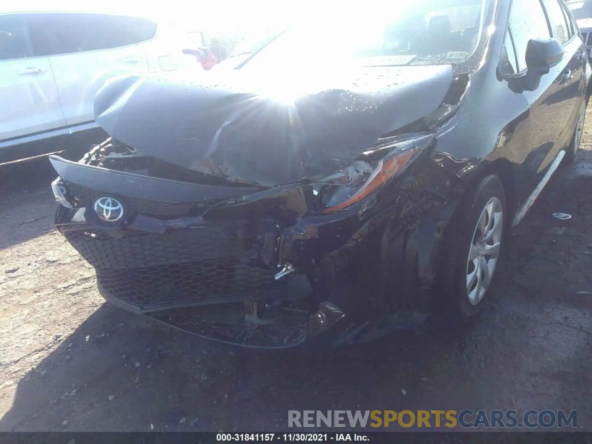 6 Photograph of a damaged car JTDEPRAE8LJ114018 TOYOTA COROLLA 2020