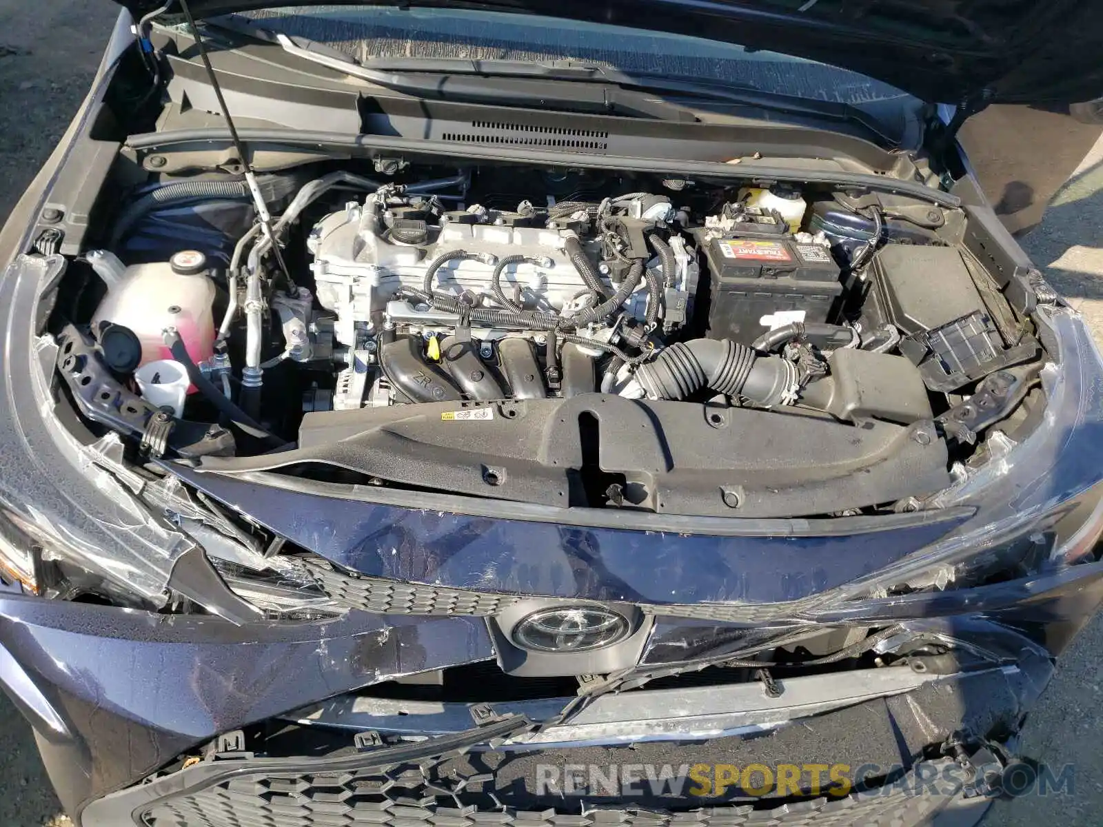 7 Photograph of a damaged car JTDEPRAE8LJ116173 TOYOTA COROLLA 2020