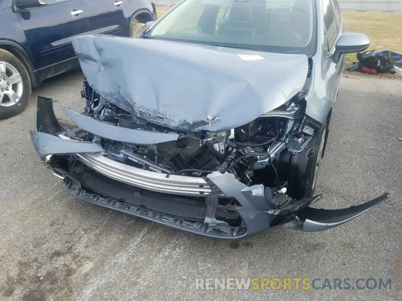 9 Photograph of a damaged car JTDEPRAE9LJ000643 TOYOTA COROLLA 2020