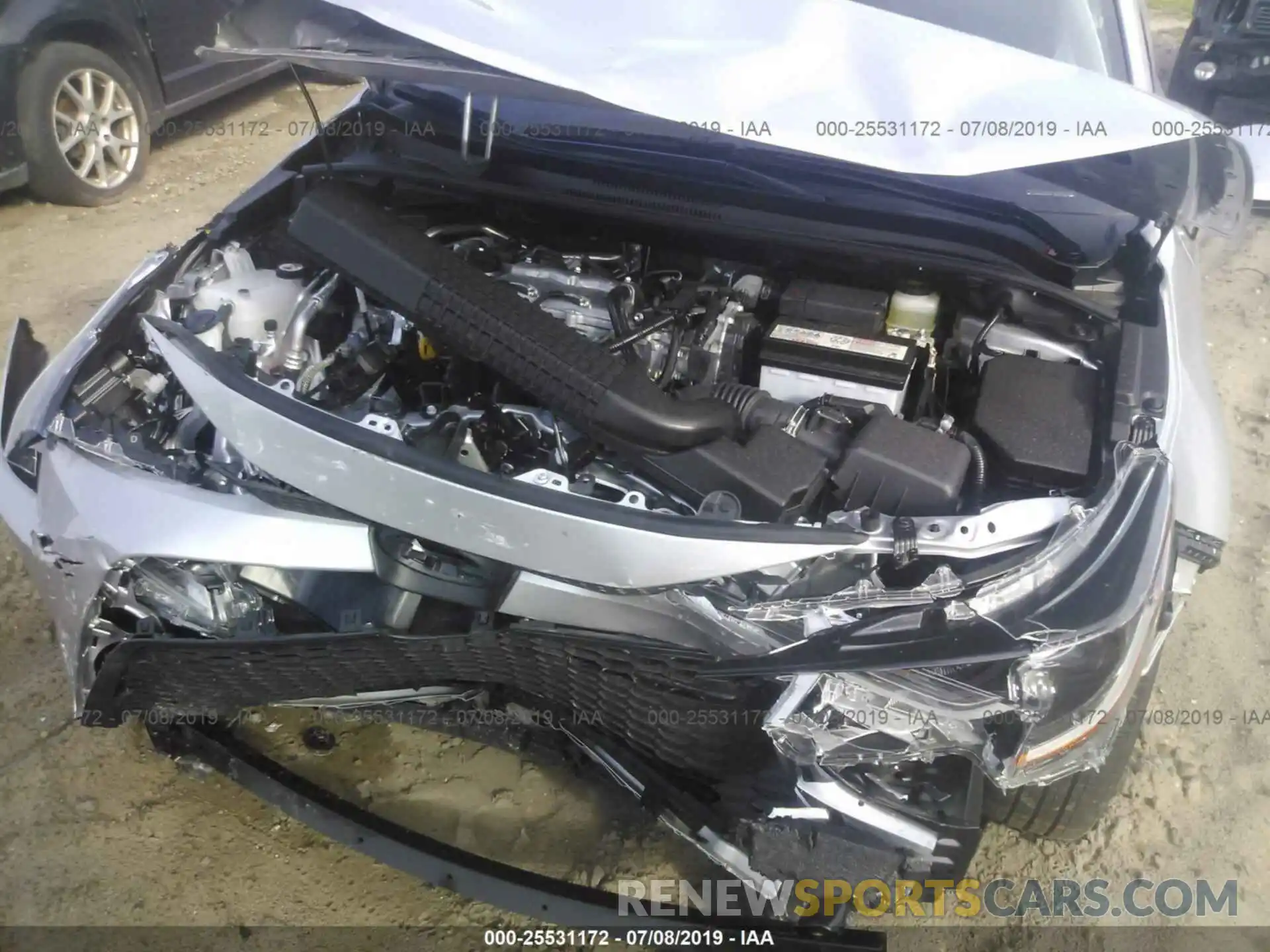 6 Photograph of a damaged car JTDEPRAE9LJ001100 TOYOTA COROLLA 2020