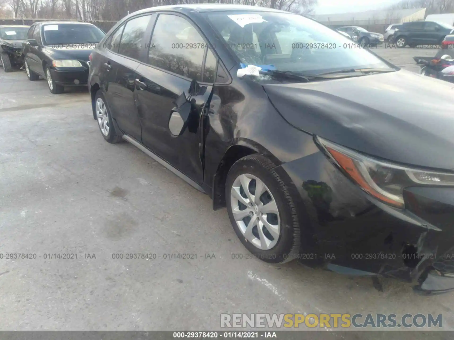 6 Photograph of a damaged car JTDEPRAE9LJ001825 TOYOTA COROLLA 2020