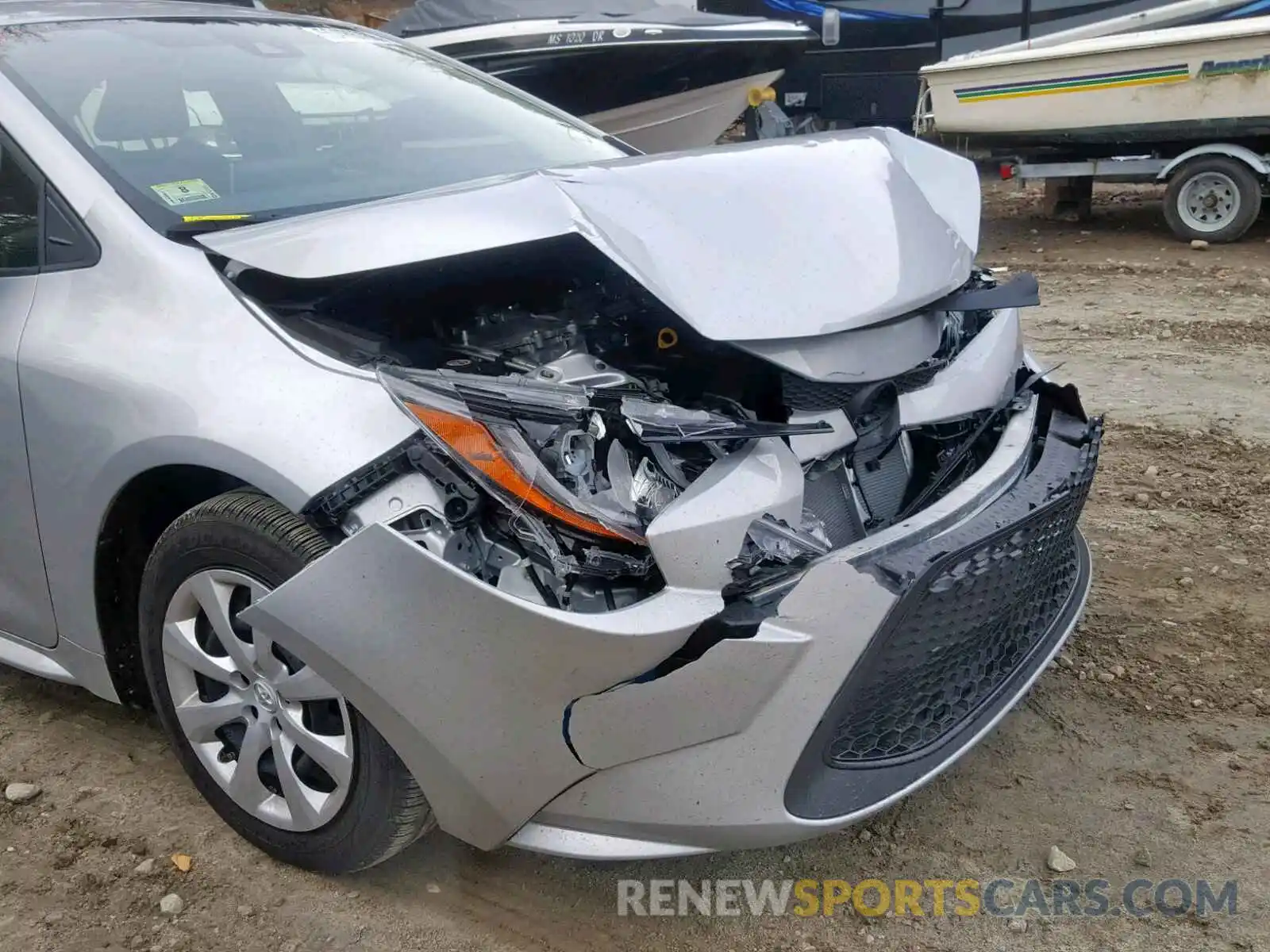 9 Photograph of a damaged car JTDEPRAE9LJ002084 TOYOTA COROLLA 2020