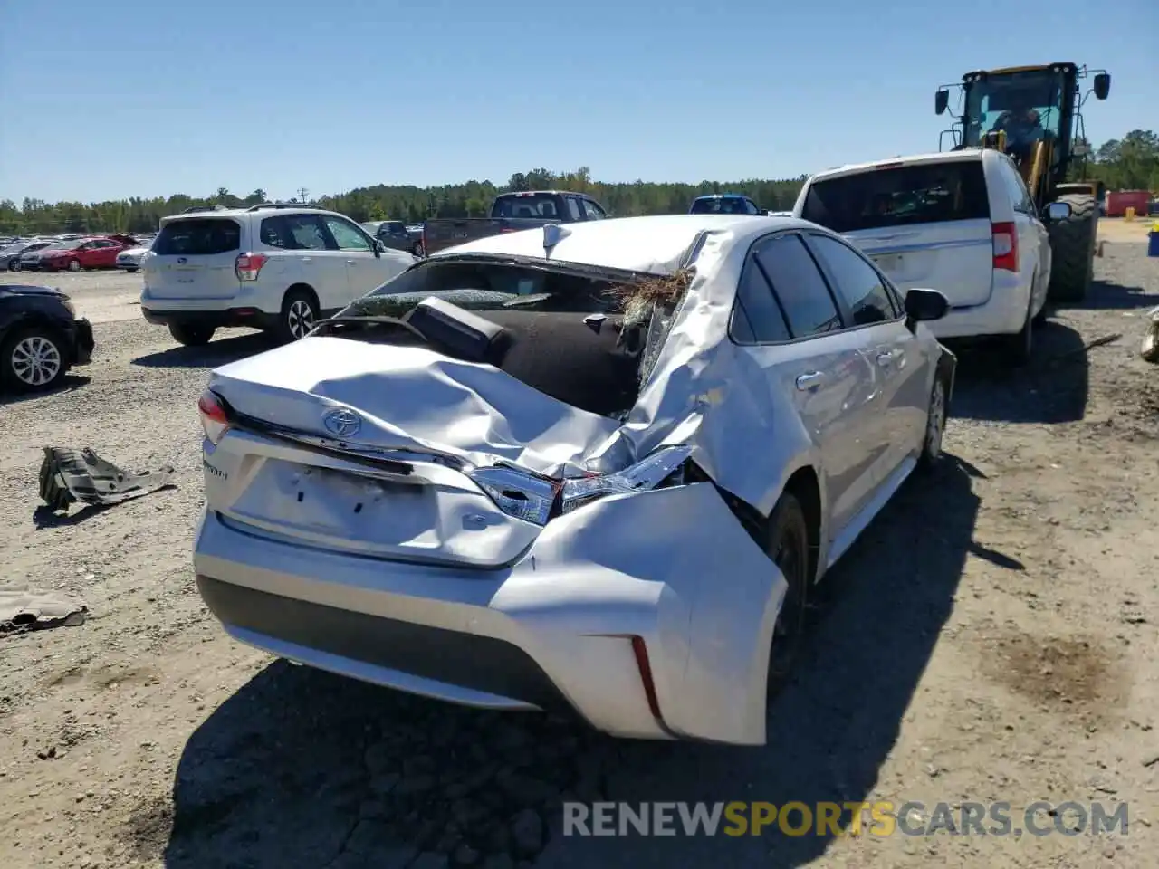 9 Photograph of a damaged car JTDEPRAE9LJ002246 TOYOTA COROLLA 2020