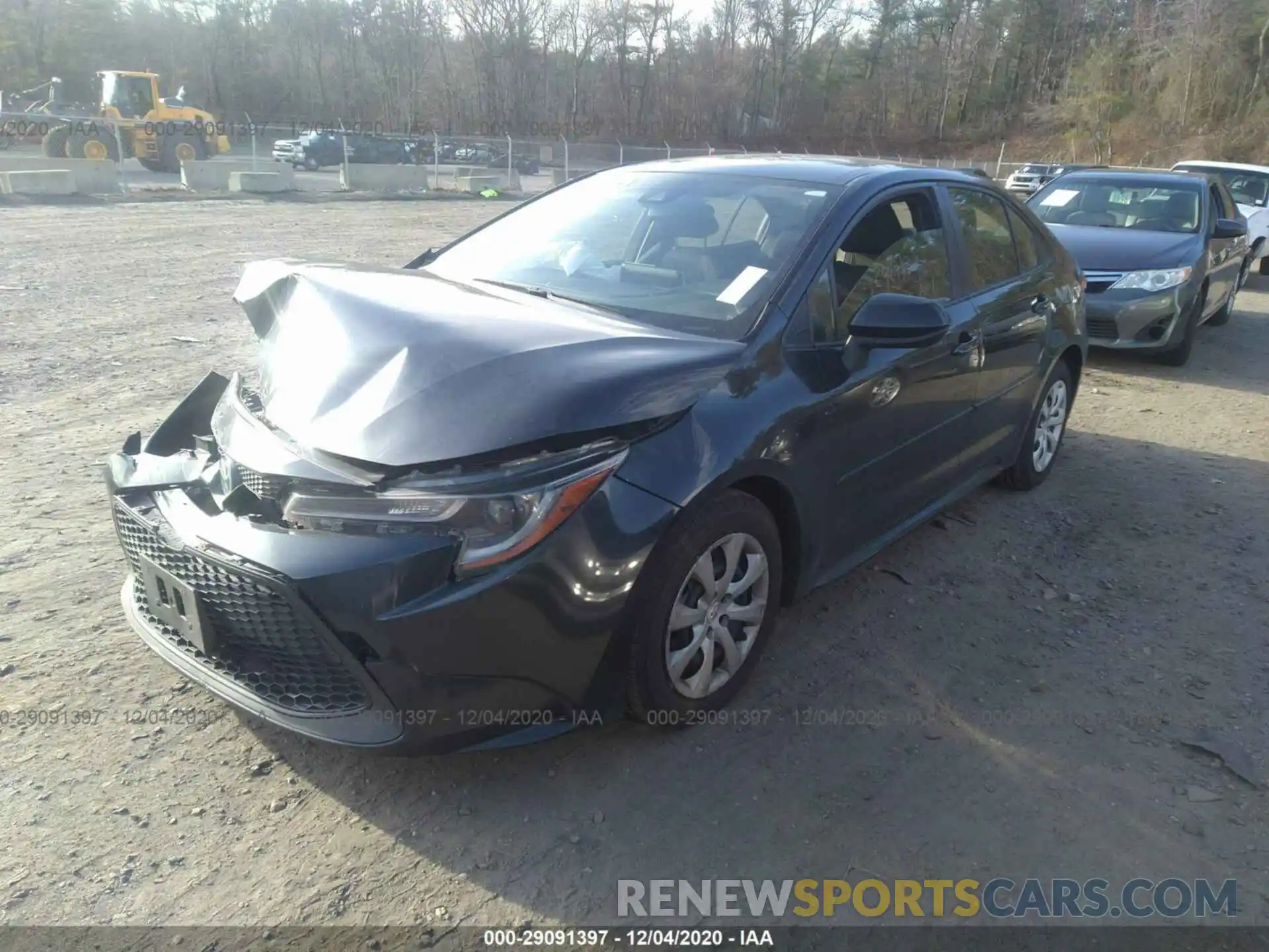 2 Photograph of a damaged car JTDEPRAE9LJ002781 TOYOTA COROLLA 2020