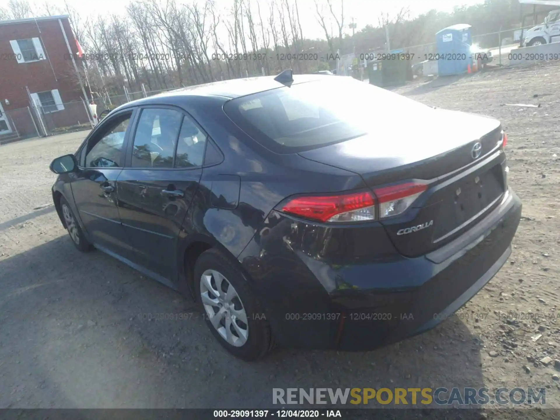 3 Photograph of a damaged car JTDEPRAE9LJ002781 TOYOTA COROLLA 2020