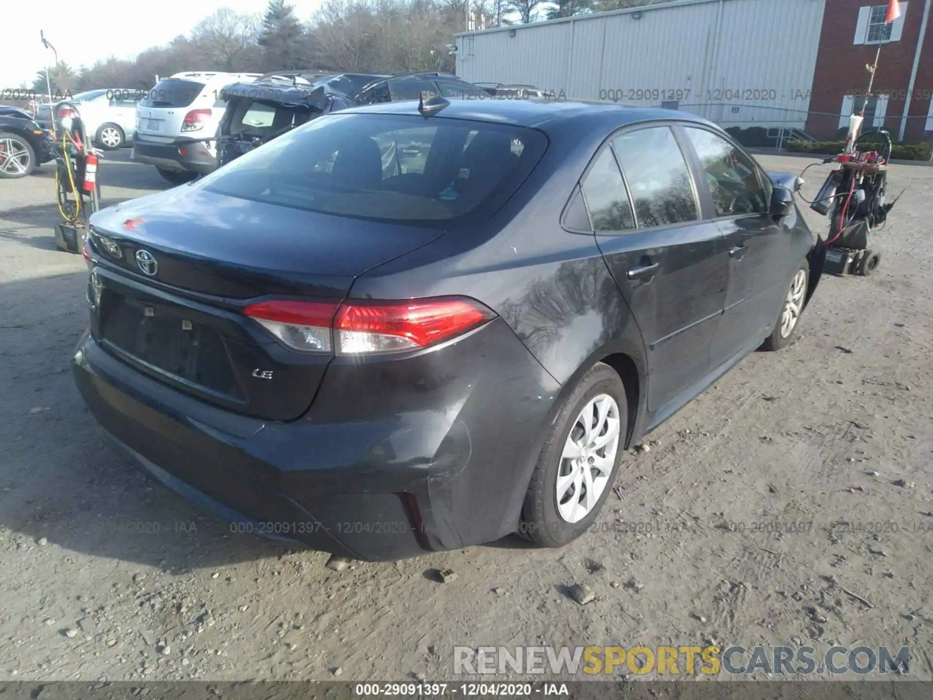 4 Photograph of a damaged car JTDEPRAE9LJ002781 TOYOTA COROLLA 2020