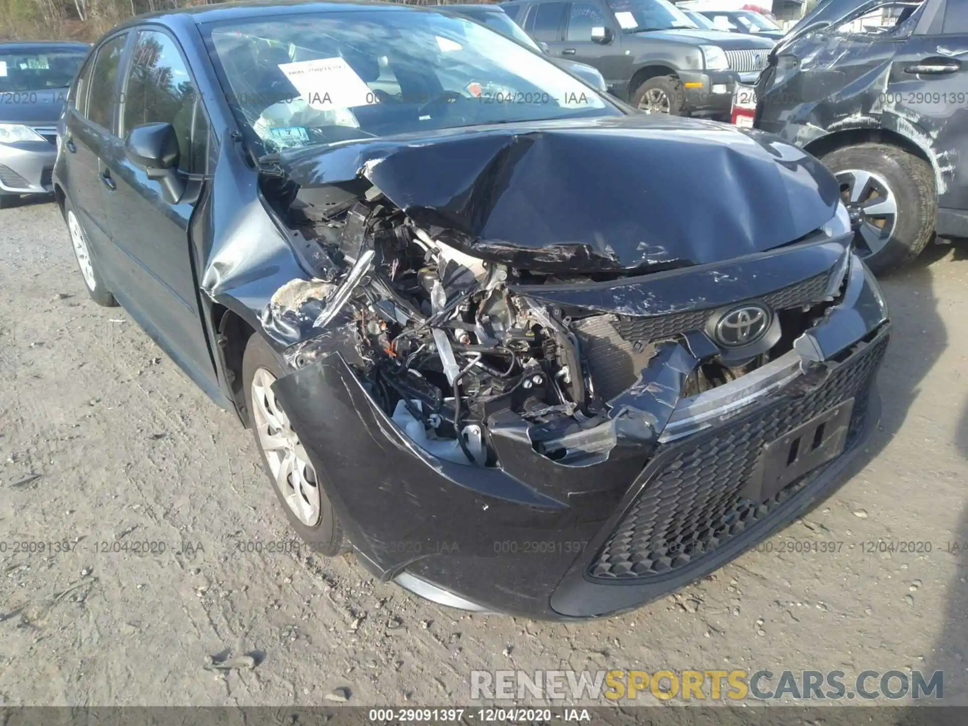 6 Photograph of a damaged car JTDEPRAE9LJ002781 TOYOTA COROLLA 2020