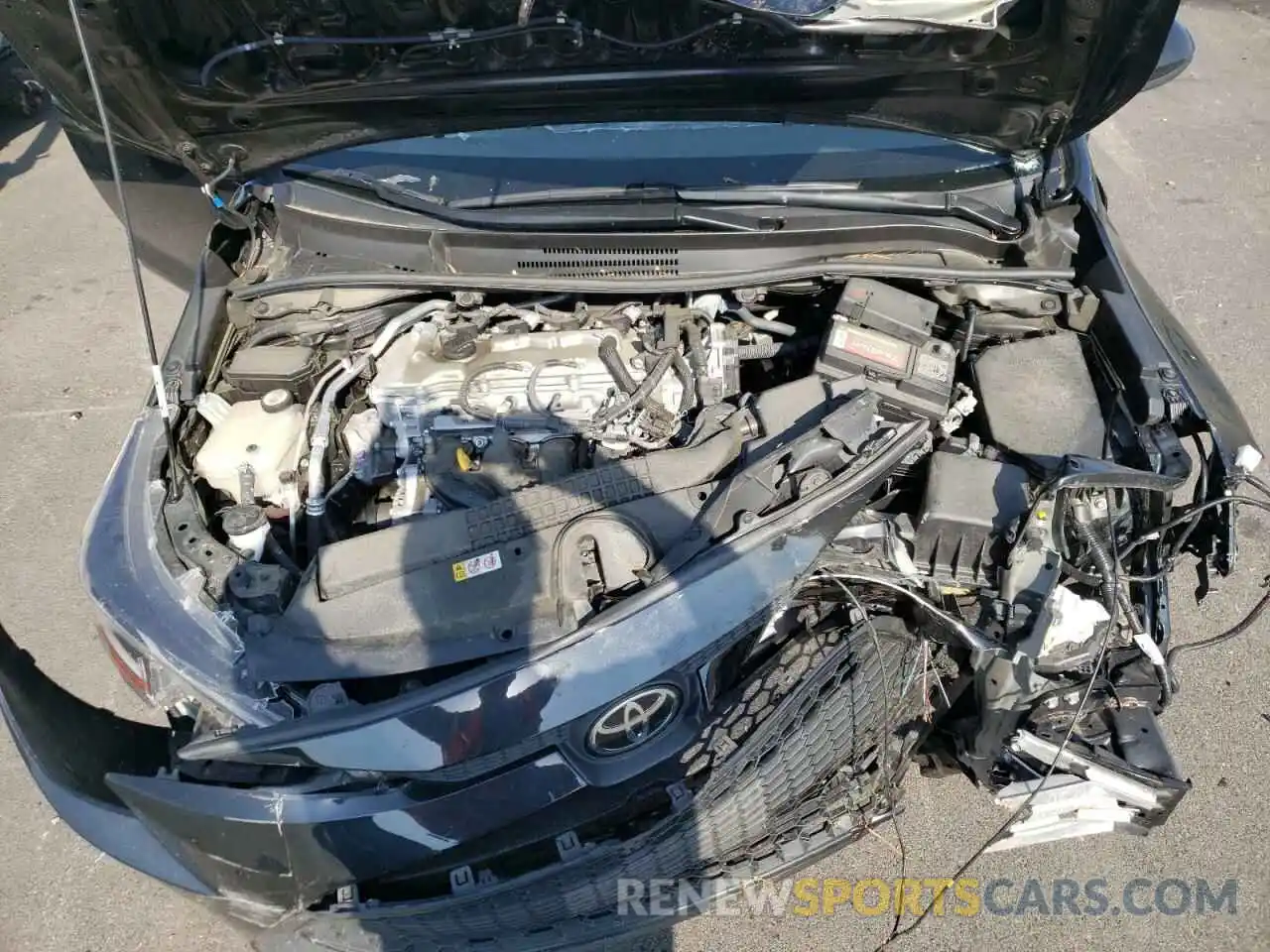 7 Photograph of a damaged car JTDEPRAE9LJ002814 TOYOTA COROLLA 2020