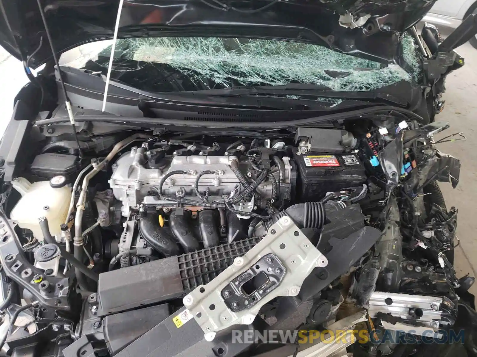 7 Photograph of a damaged car JTDEPRAE9LJ003400 TOYOTA COROLLA 2020