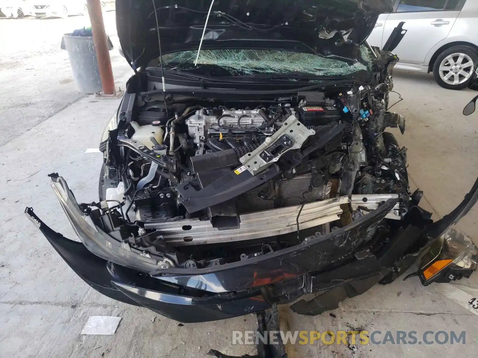 9 Photograph of a damaged car JTDEPRAE9LJ003400 TOYOTA COROLLA 2020