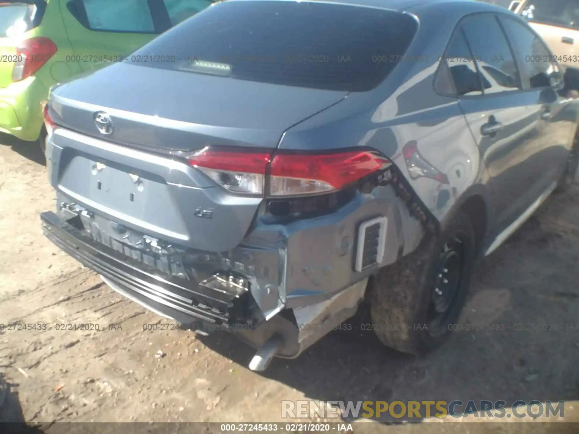 6 Photograph of a damaged car JTDEPRAE9LJ003560 TOYOTA COROLLA 2020