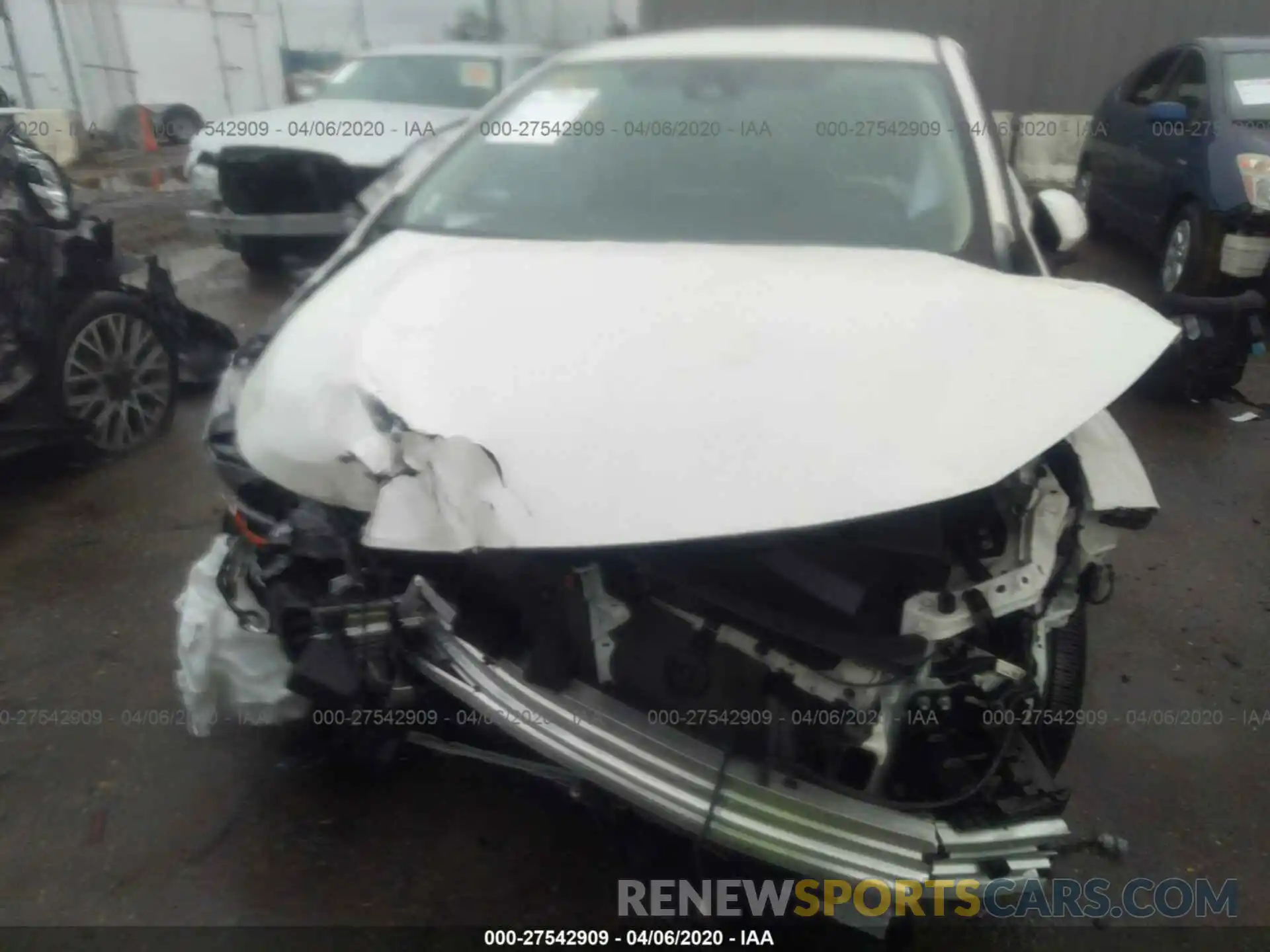 6 Photograph of a damaged car JTDEPRAE9LJ004711 TOYOTA COROLLA 2020