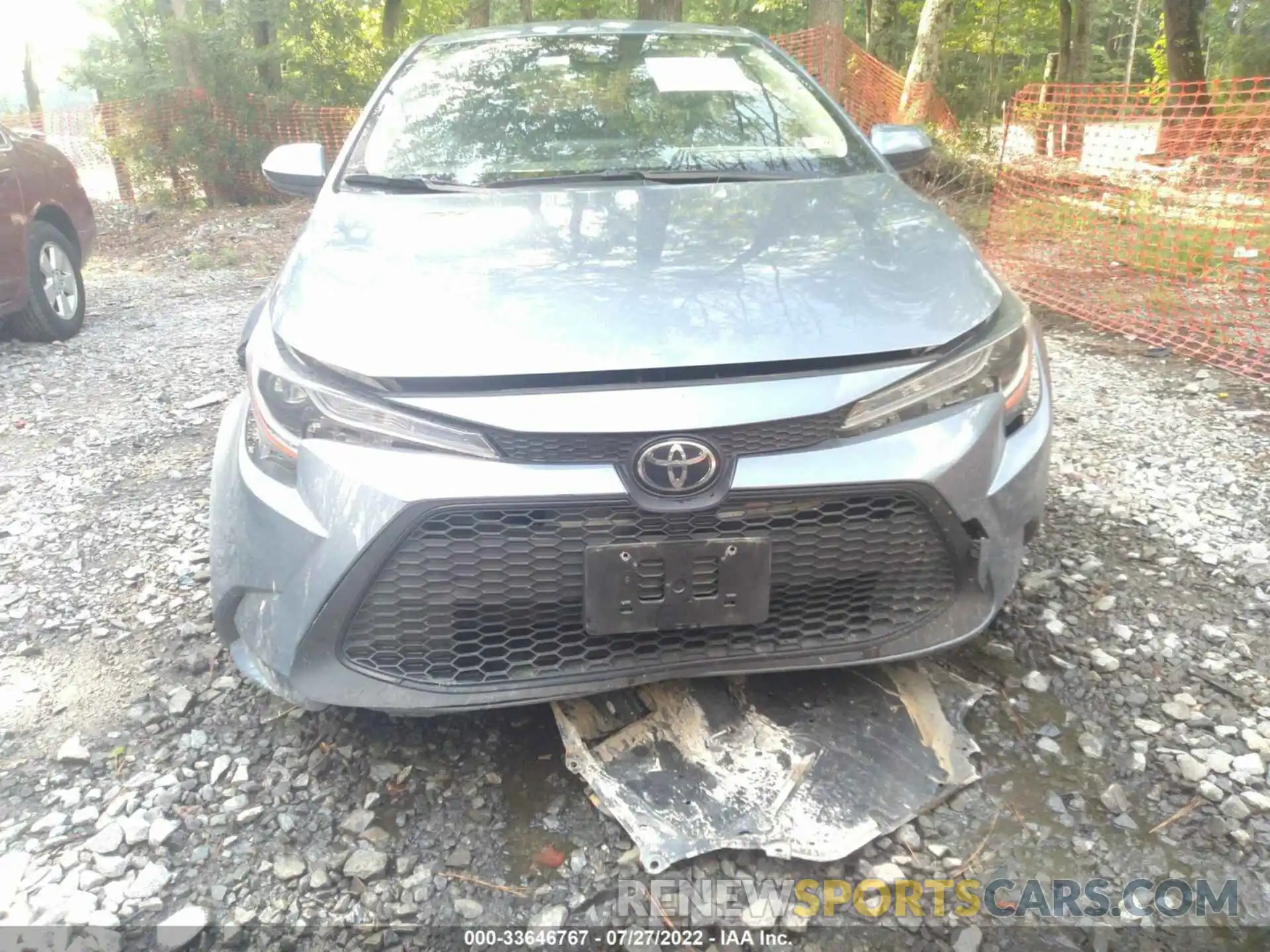 6 Photograph of a damaged car JTDEPRAE9LJ006524 TOYOTA COROLLA 2020