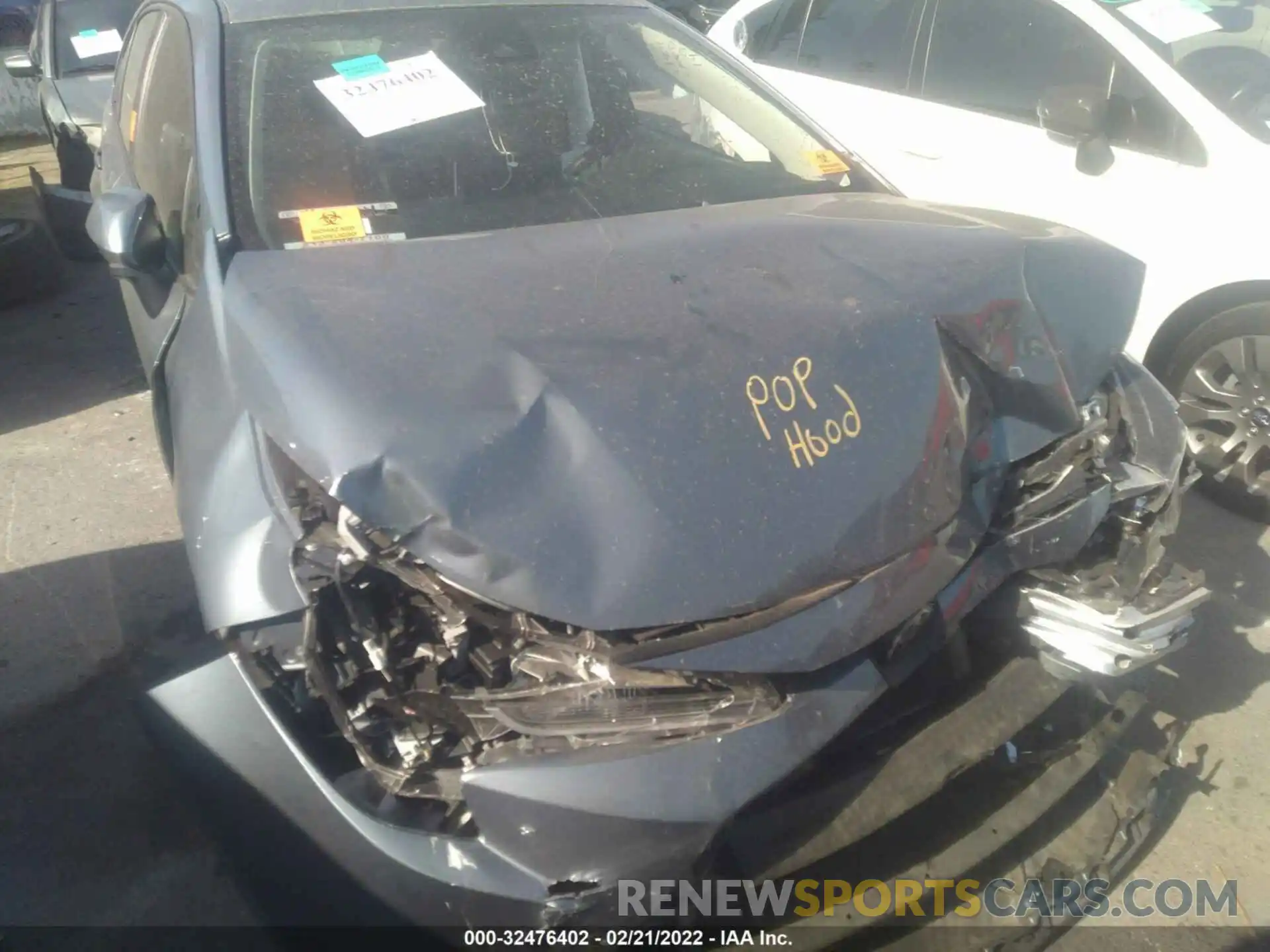 6 Photograph of a damaged car JTDEPRAE9LJ006619 TOYOTA COROLLA 2020