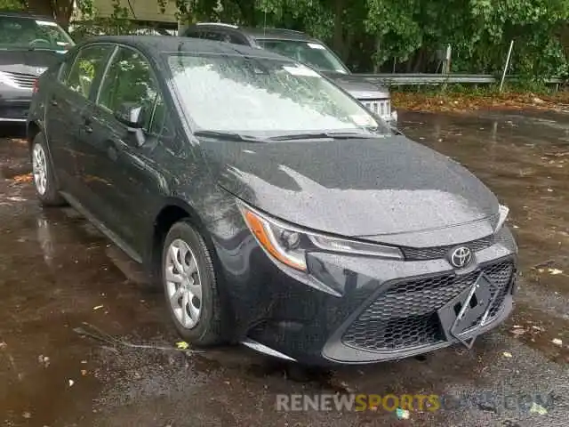 1 Photograph of a damaged car JTDEPRAE9LJ007186 TOYOTA COROLLA 2020