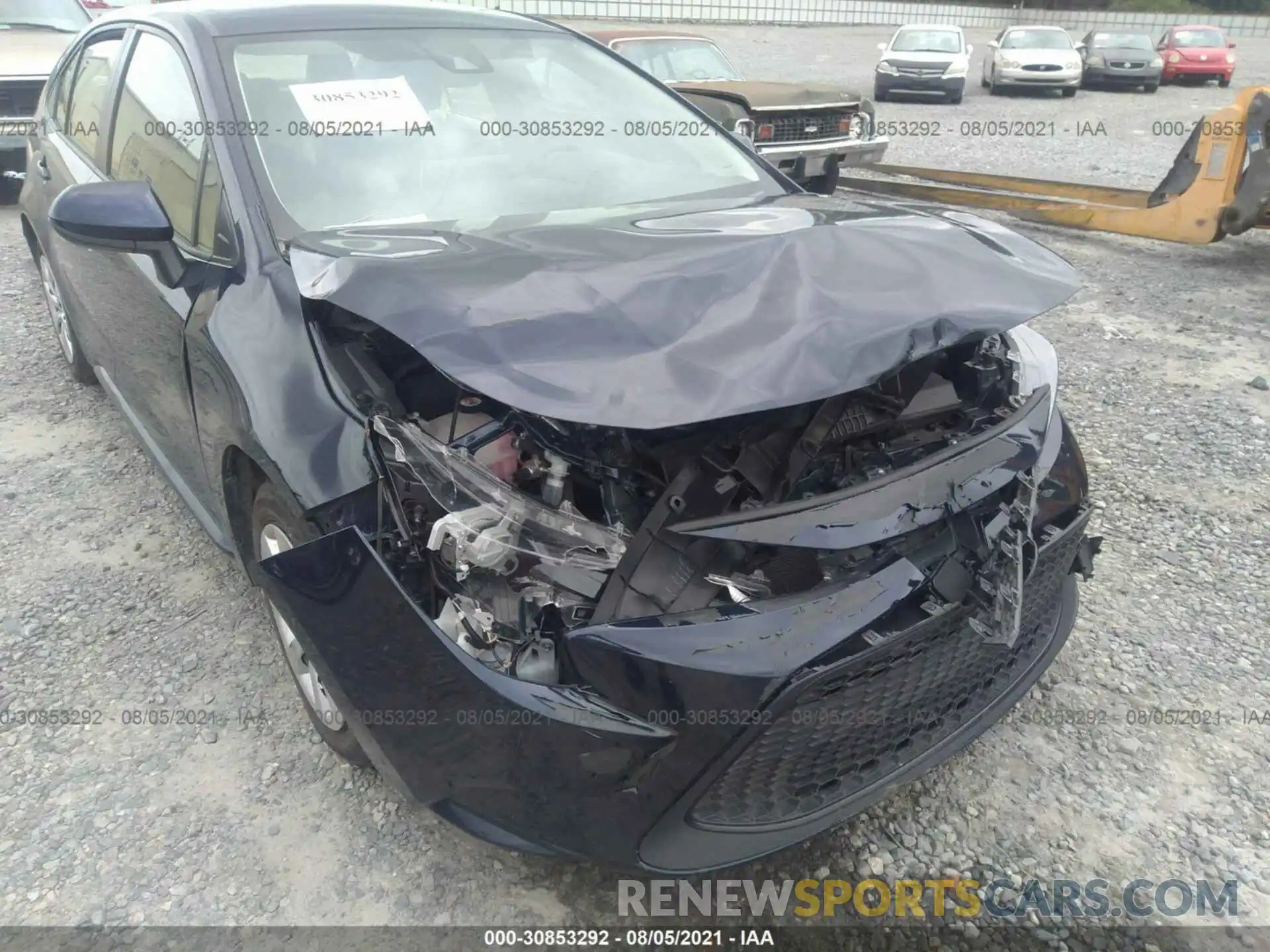 6 Photograph of a damaged car JTDEPRAE9LJ008189 TOYOTA COROLLA 2020