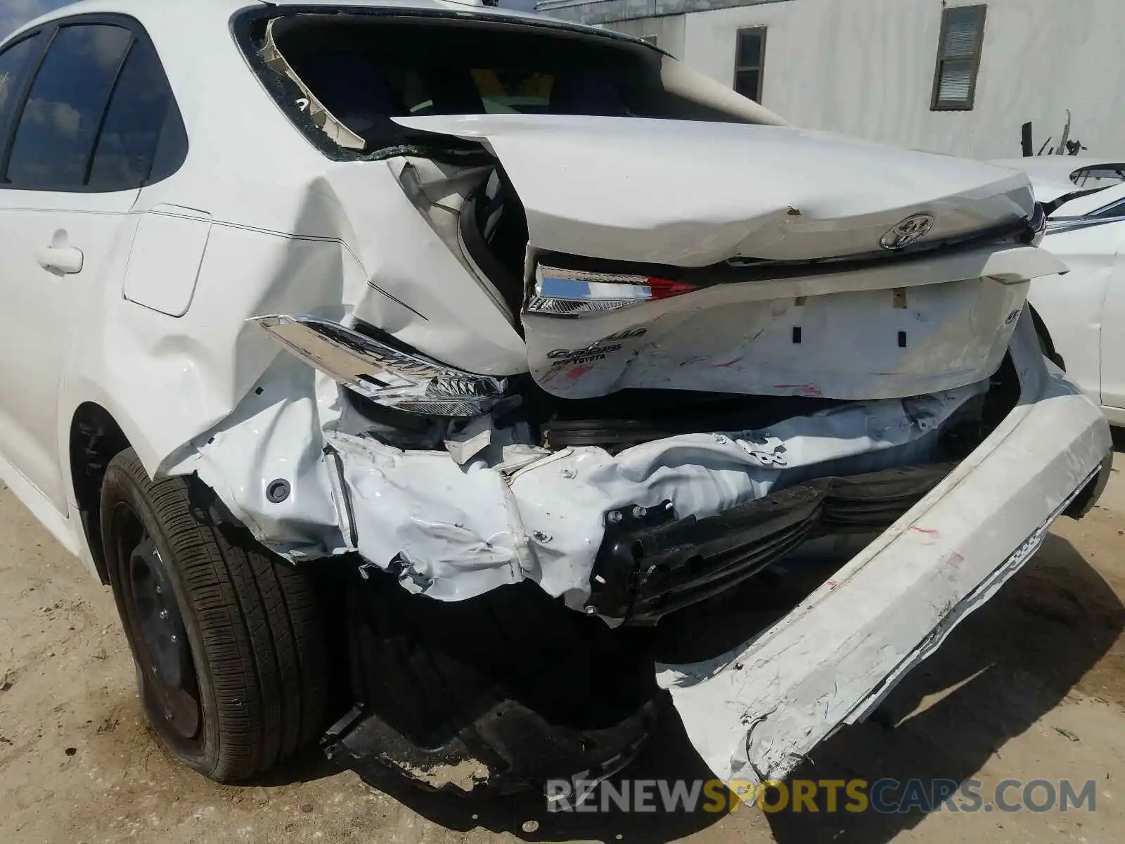 9 Фотография поврежденного автомобиля JTDEPRAE9LJ008922 TOYOTA COROLLA 2020