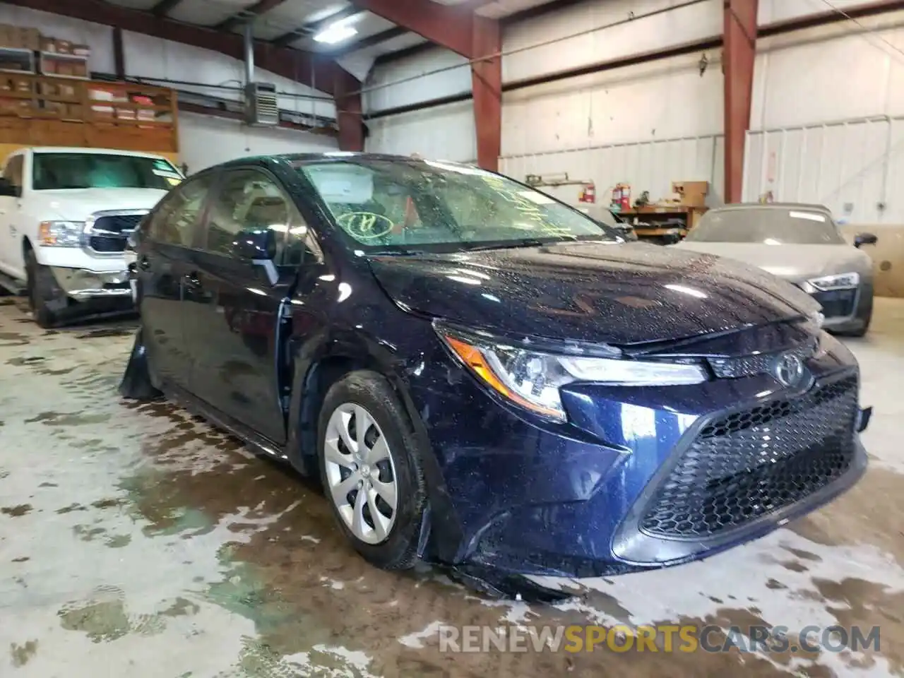 1 Photograph of a damaged car JTDEPRAE9LJ010234 TOYOTA COROLLA 2020