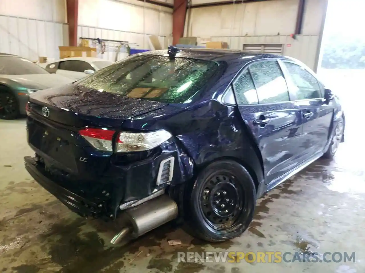 4 Photograph of a damaged car JTDEPRAE9LJ010234 TOYOTA COROLLA 2020