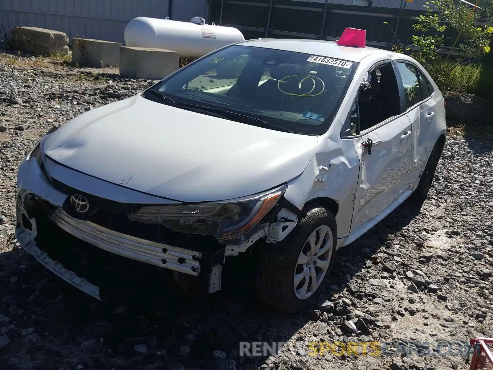 9 Photograph of a damaged car JTDEPRAE9LJ010475 TOYOTA COROLLA 2020