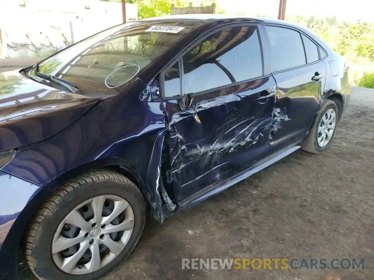 9 Photograph of a damaged car JTDEPRAE9LJ012176 TOYOTA COROLLA 2020