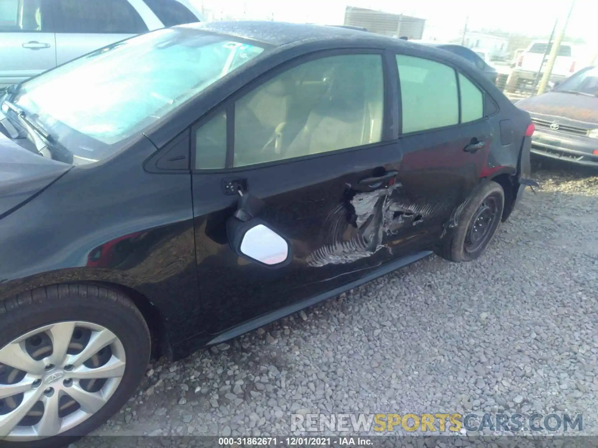 6 Photograph of a damaged car JTDEPRAE9LJ013182 TOYOTA COROLLA 2020