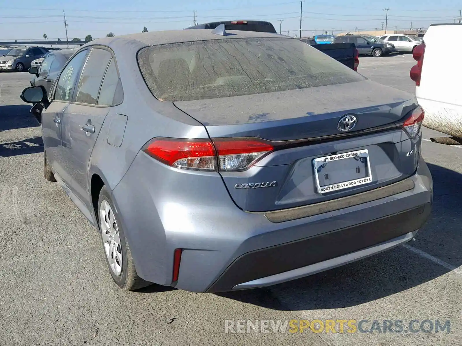 3 Photograph of a damaged car JTDEPRAE9LJ013392 TOYOTA COROLLA 2020