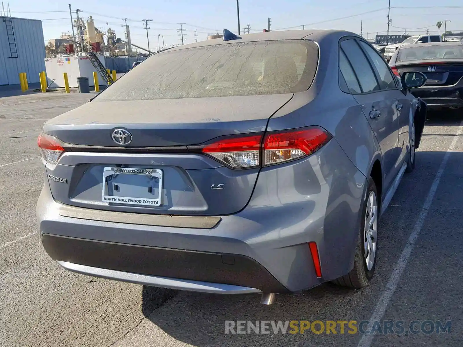 4 Photograph of a damaged car JTDEPRAE9LJ013392 TOYOTA COROLLA 2020