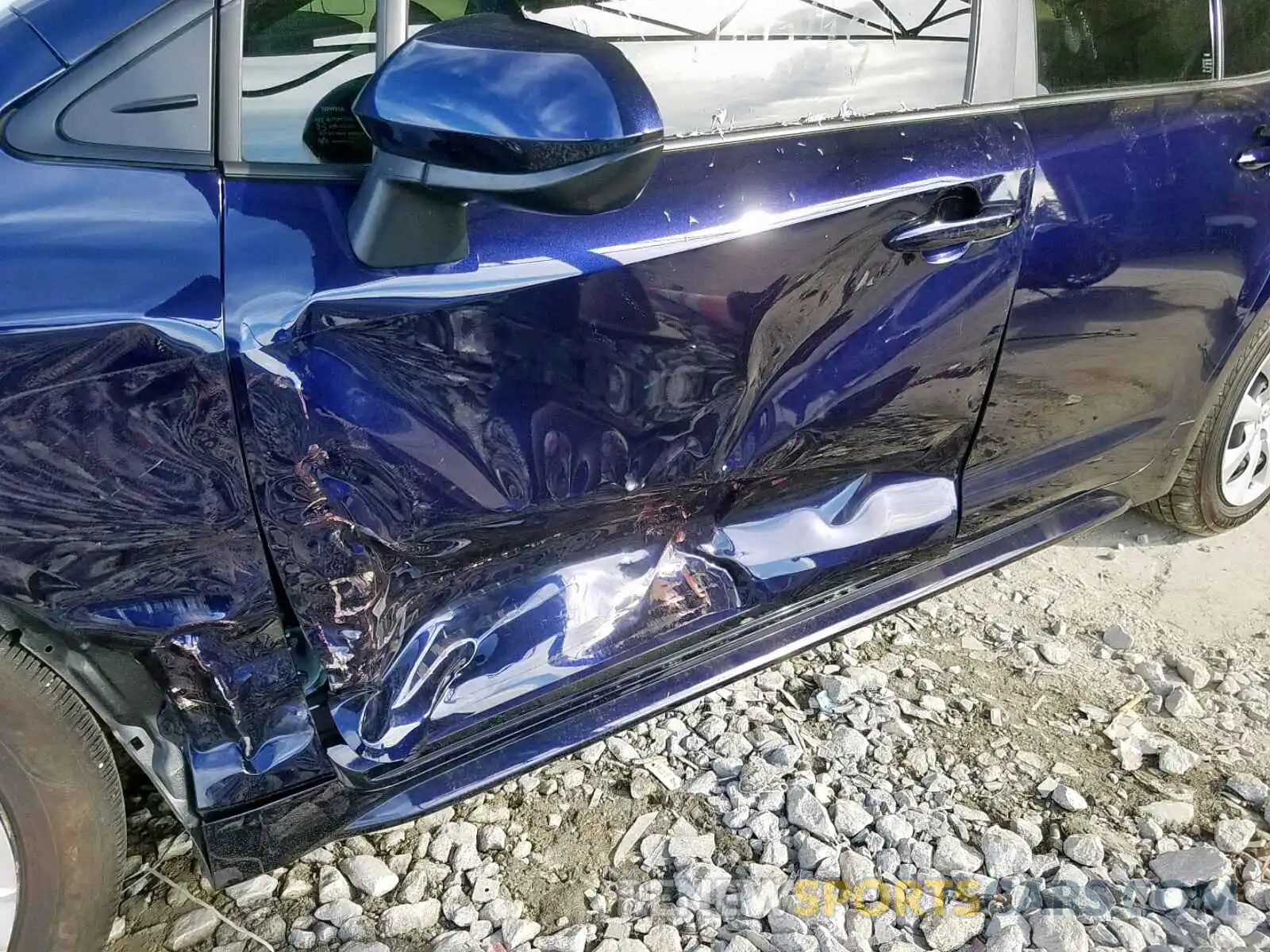 9 Фотография поврежденного автомобиля JTDEPRAE9LJ013778 TOYOTA COROLLA 2020