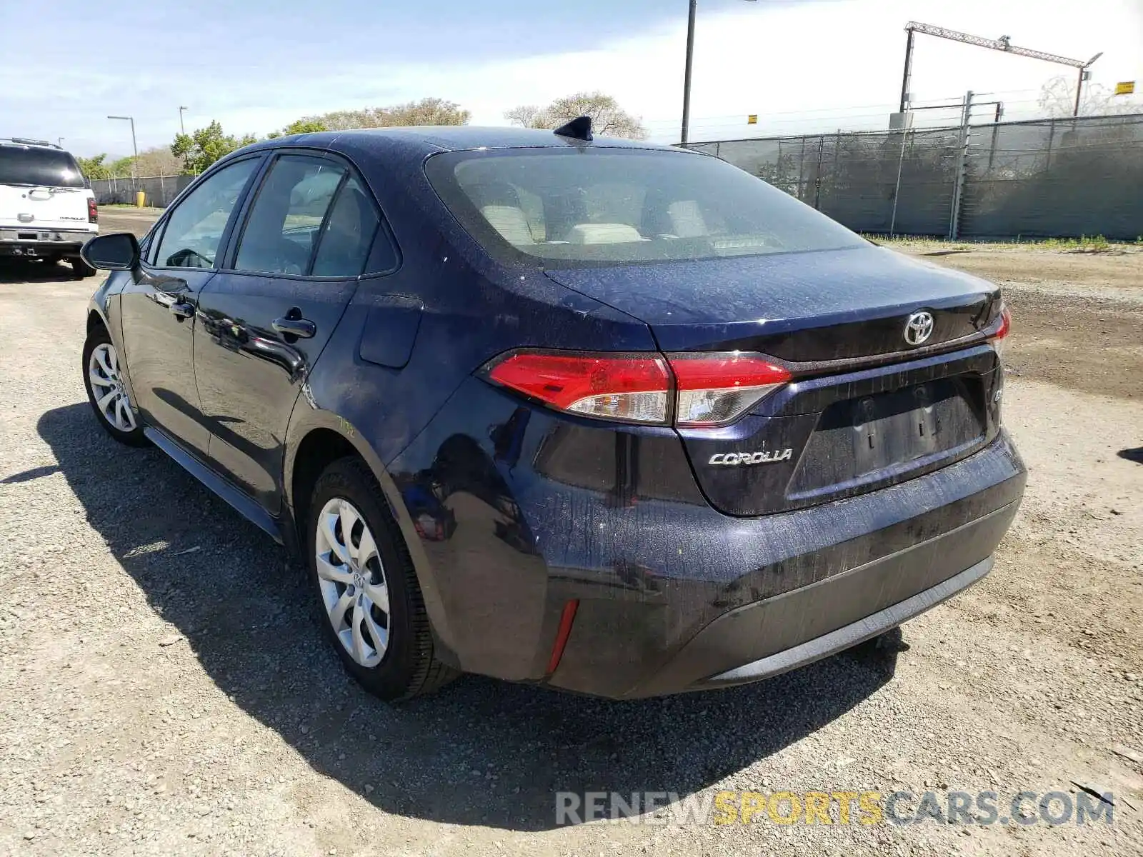 3 Photograph of a damaged car JTDEPRAE9LJ014350 TOYOTA COROLLA 2020