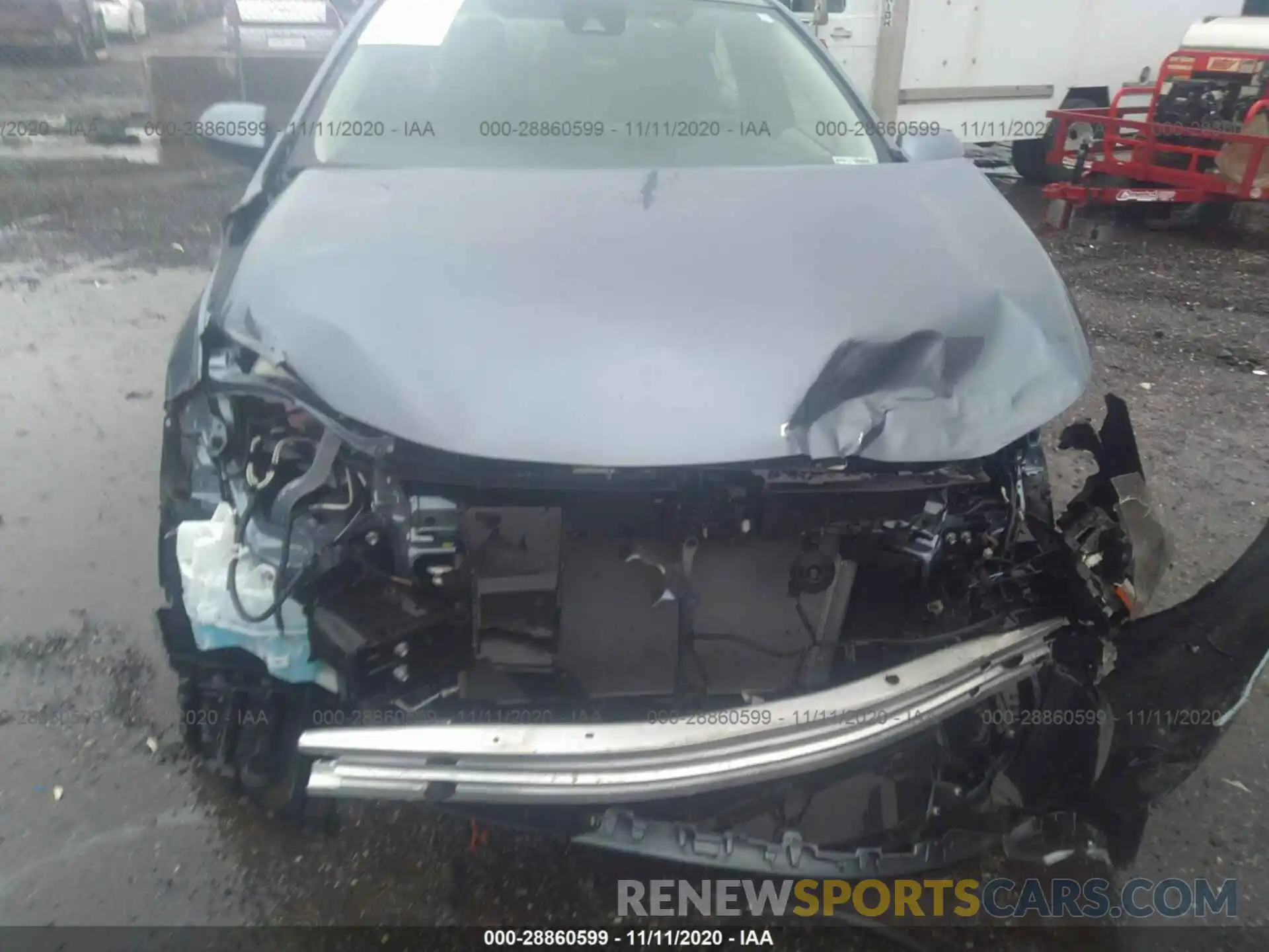 6 Photograph of a damaged car JTDEPRAE9LJ014882 TOYOTA COROLLA 2020