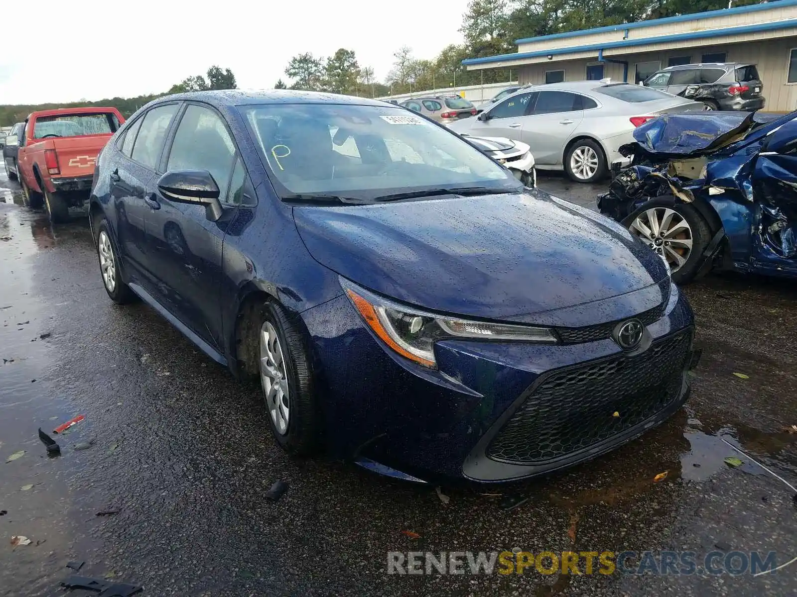 1 Photograph of a damaged car JTDEPRAE9LJ016874 TOYOTA COROLLA 2020