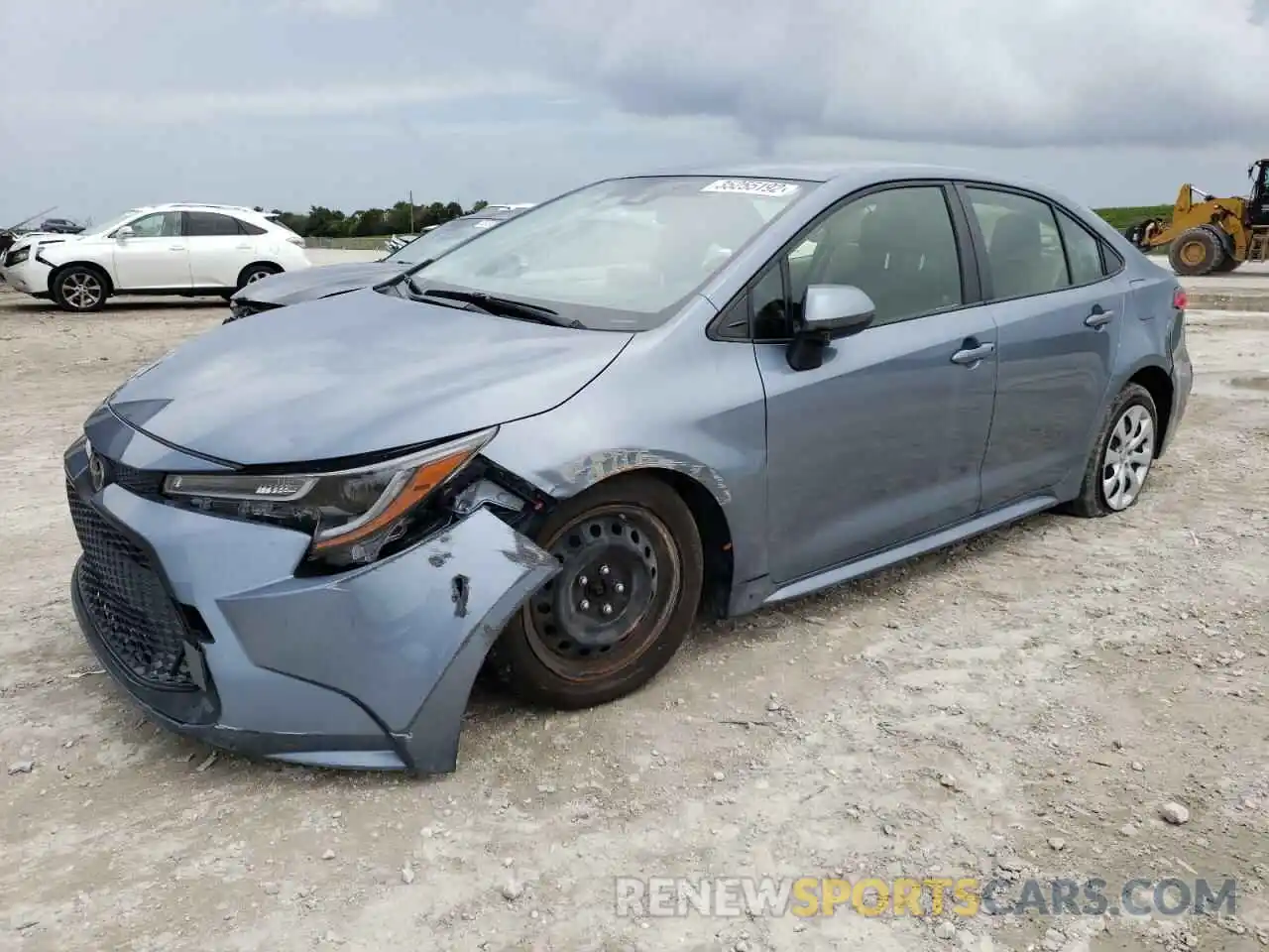 2 Photograph of a damaged car JTDEPRAE9LJ017250 TOYOTA COROLLA 2020