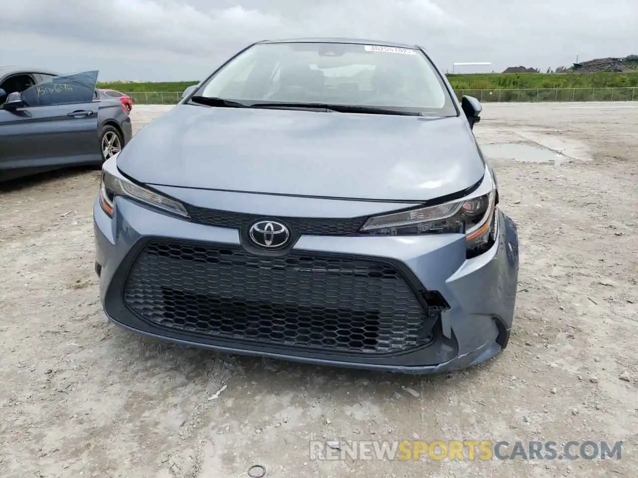 9 Photograph of a damaged car JTDEPRAE9LJ017250 TOYOTA COROLLA 2020