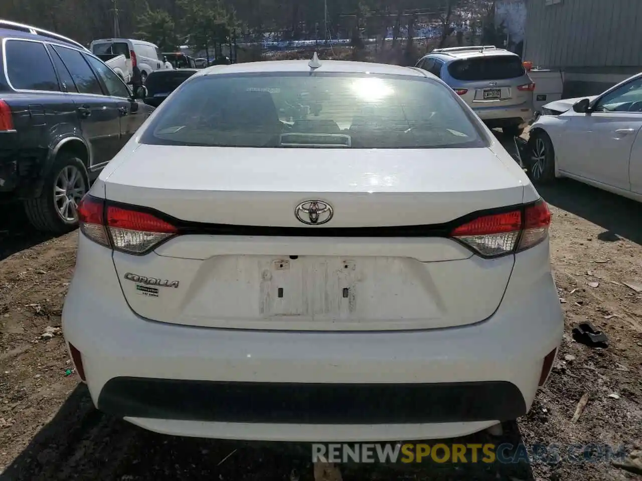 6 Photograph of a damaged car JTDEPRAE9LJ017717 TOYOTA COROLLA 2020