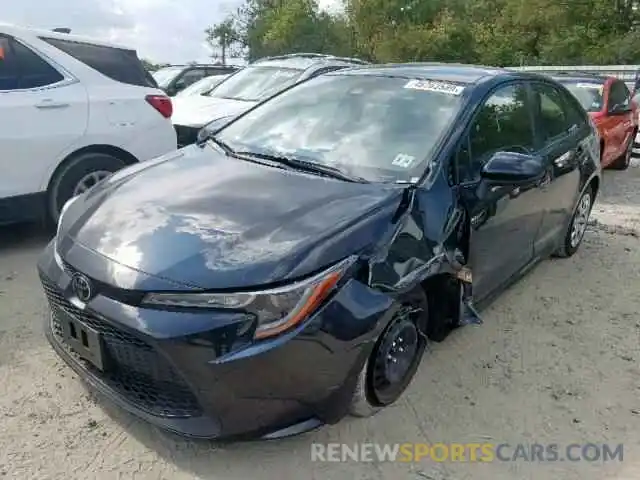 2 Photograph of a damaged car JTDEPRAE9LJ018494 TOYOTA COROLLA 2020