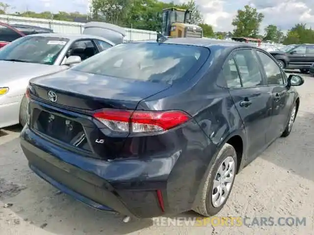 4 Photograph of a damaged car JTDEPRAE9LJ018494 TOYOTA COROLLA 2020