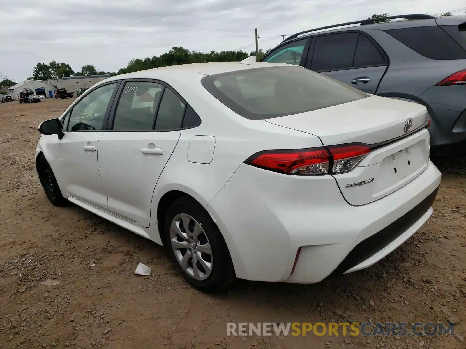 3 Photograph of a damaged car JTDEPRAE9LJ019337 TOYOTA COROLLA 2020