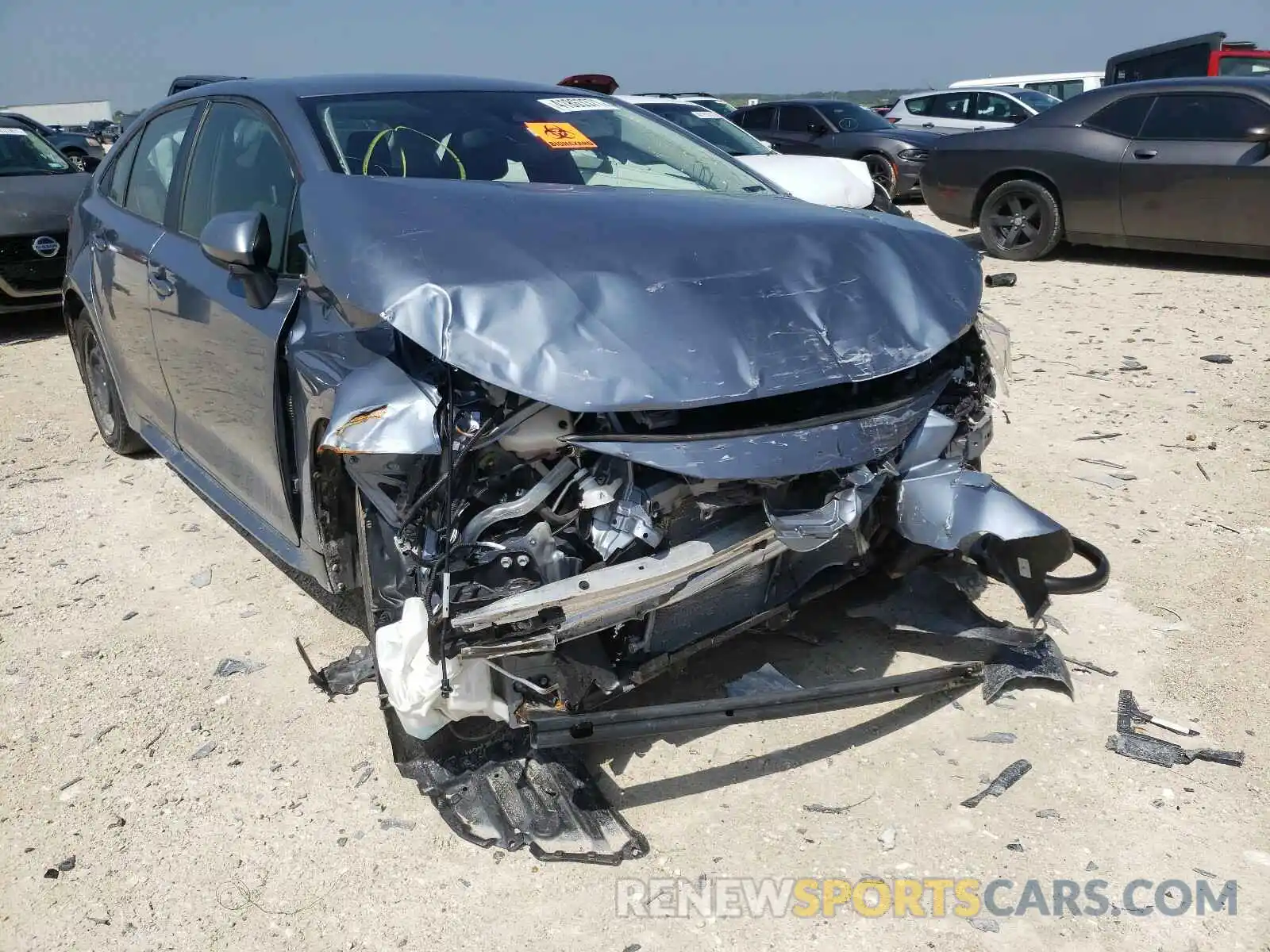 9 Фотография поврежденного автомобиля JTDEPRAE9LJ020388 TOYOTA COROLLA 2020