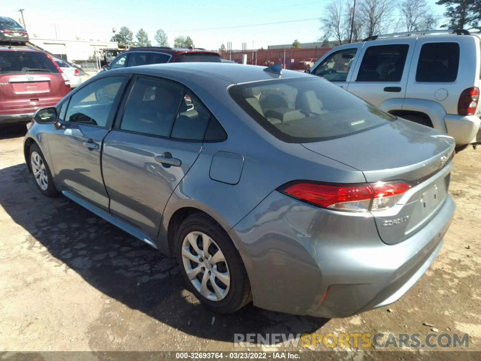 3 Photograph of a damaged car JTDEPRAE9LJ021251 TOYOTA COROLLA 2020