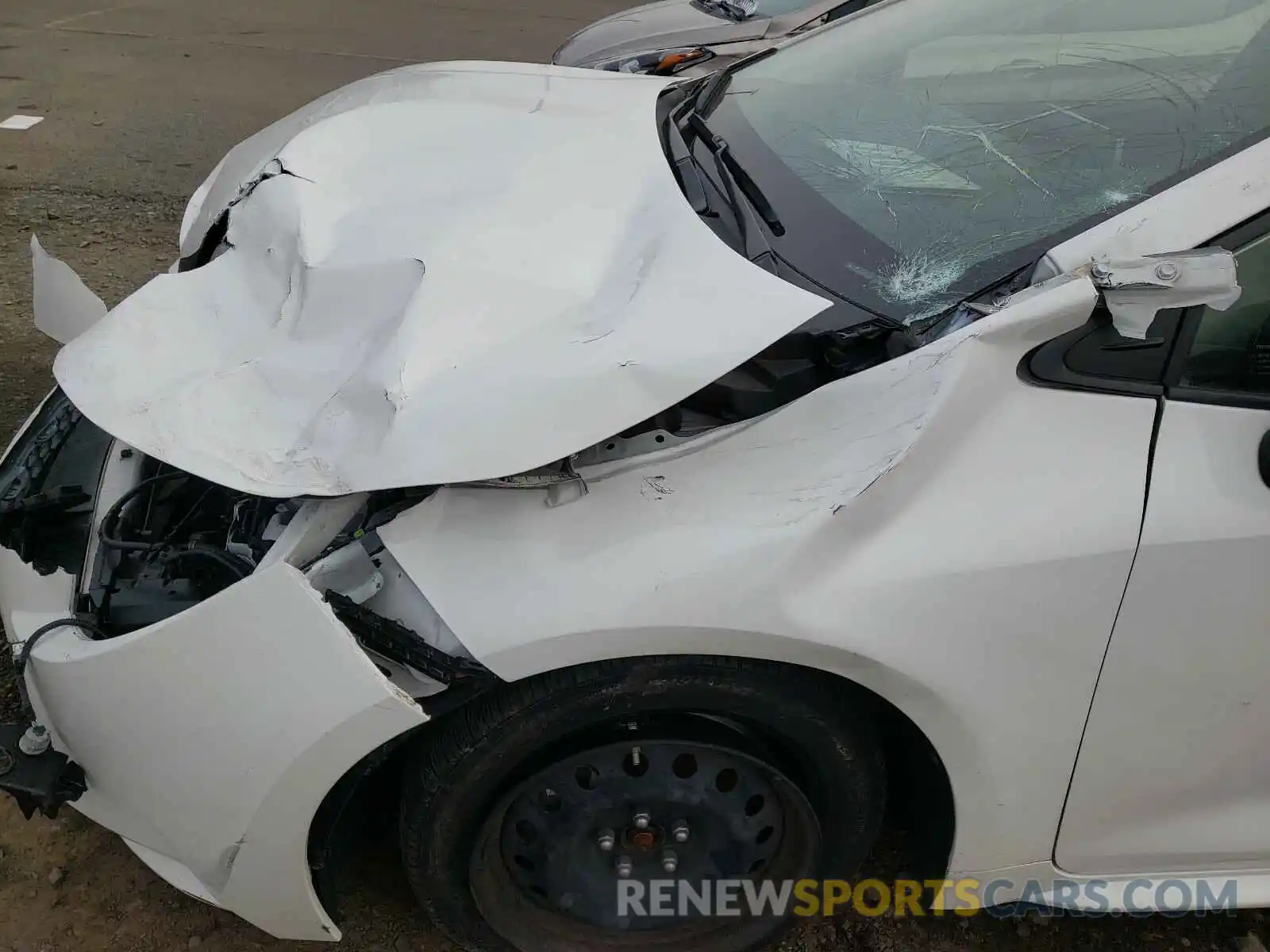 9 Photograph of a damaged car JTDEPRAE9LJ021962 TOYOTA COROLLA 2020