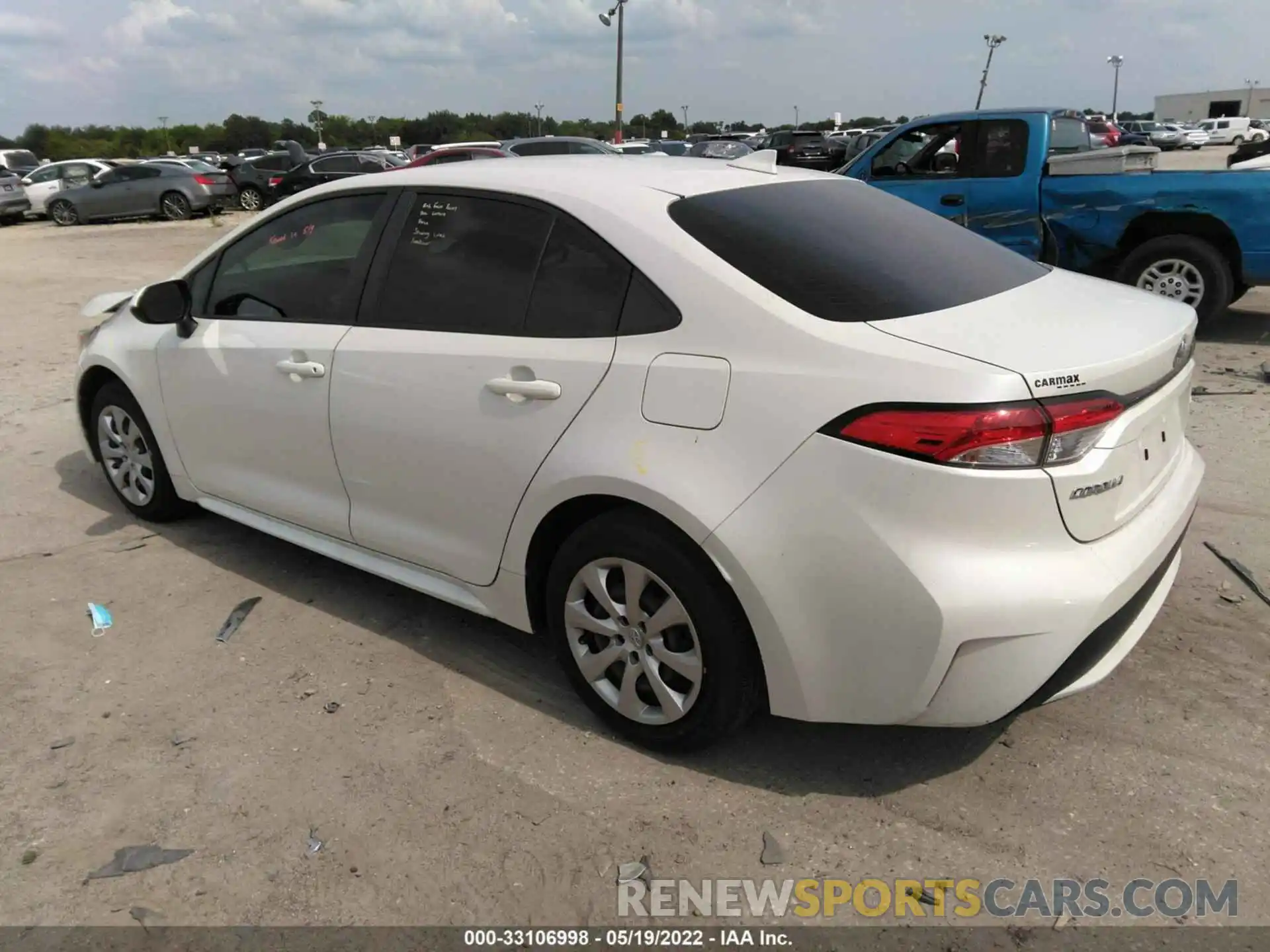 3 Photograph of a damaged car JTDEPRAE9LJ022299 TOYOTA COROLLA 2020